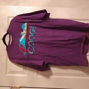 NWOT Men's beautiful purple COOGI XL short sleeve shirt